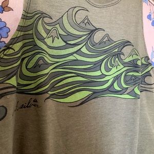 up cycled QuickSilver tank-top cut-out dress